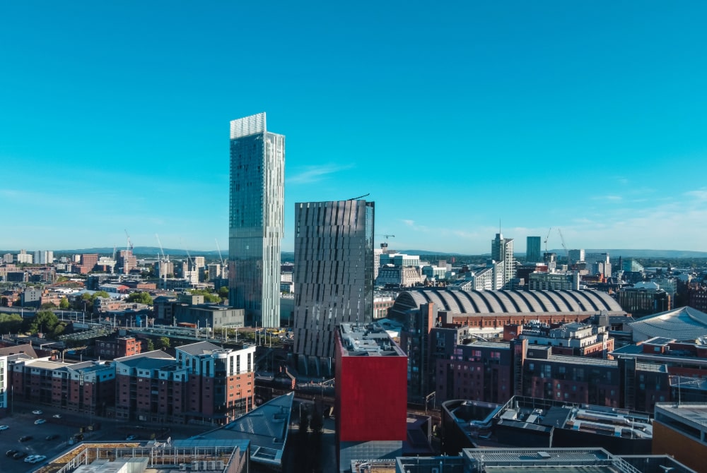 Manchester skyline Enviro Estates